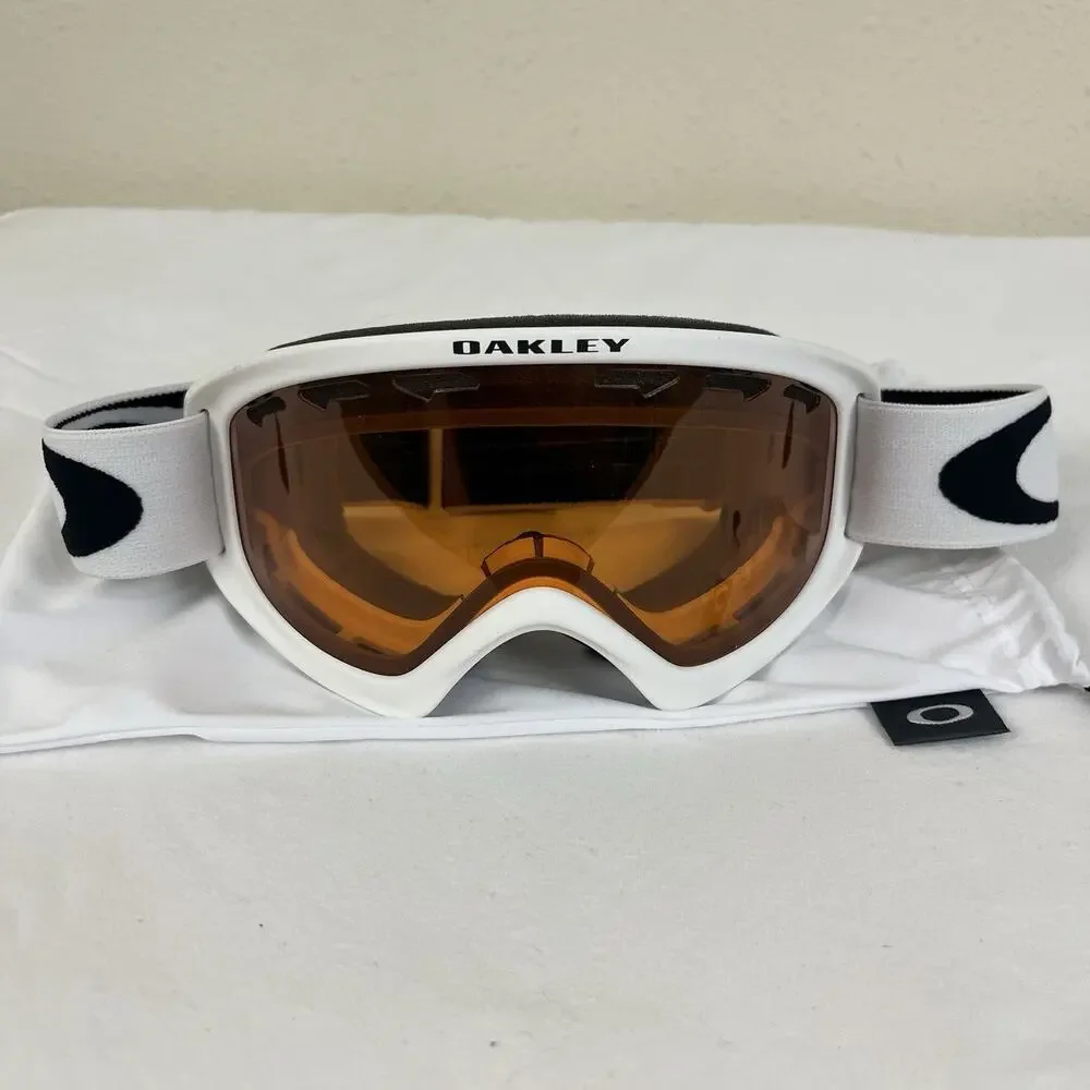 Oakley Matte White w/Persimmon 02 XS Frame Snow Goggles R2213